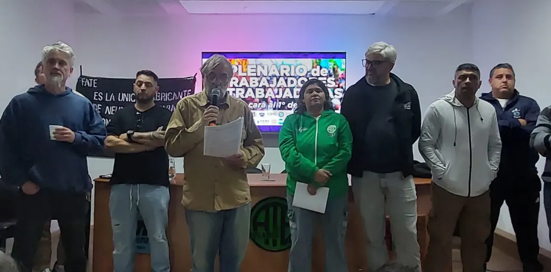 Masivo plenario del FreSU marcó la hoja de ruta hacia el 1° de Mayo con fuertes críticas a Milei y Pullaro