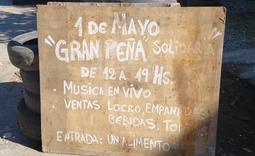 Trabajadores del frigorífico Euro organizan una peña solidaria en plena lucha por salarios adeudados