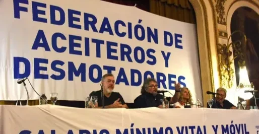 Aceiteros advierte:  “Si avanzan con la reforma laboral, iremos al paro”