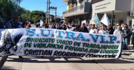 SUTRAVIP destrabó la negociación y el salario de los vigiladores llegará a 2,5 millones de pesos
