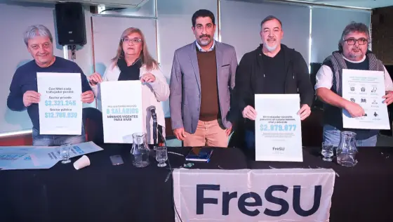 El FreSU reclama un salario mínimo vital y móvil de $2.879.877