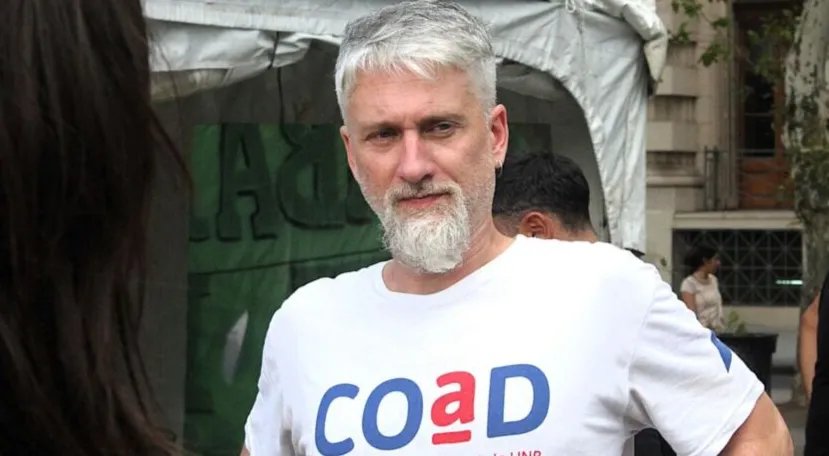 Federico Gayoso (COAD) denunció un vaciamiento inédito en la UNR: "Ya nadie quiere ser docente con estos sueldos"