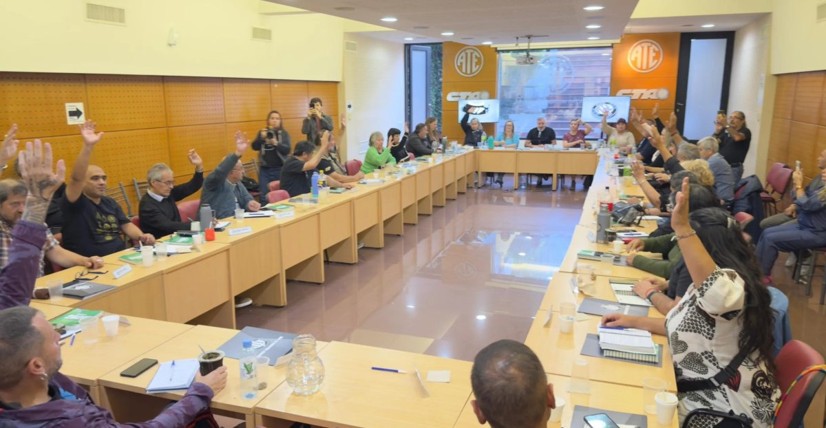 ATE definió un Paro nacional con movilización para el 21 de abril por la reapertura de las paritarias